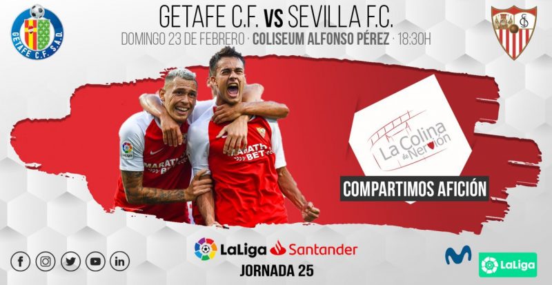 Previa del partido entre el Getafe y el Sevilla