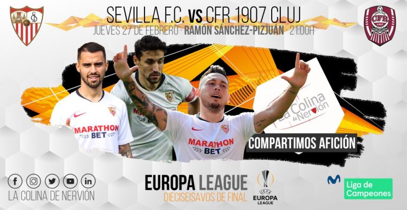 Imagen previa partido Sevilla Cluj