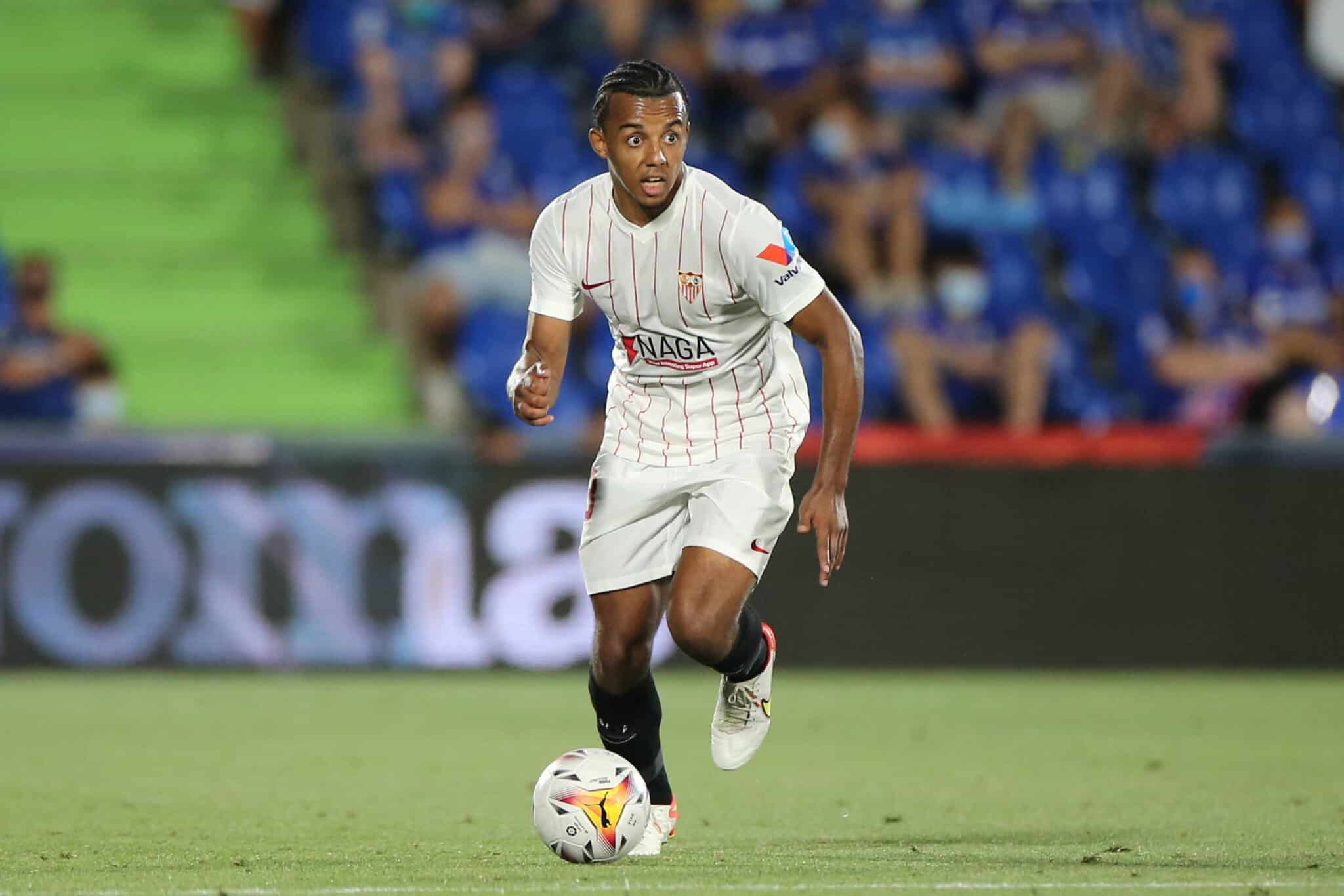 Monchi Jules Koundé, en el encuentro entre el Sevilla FC y el Getafe CF