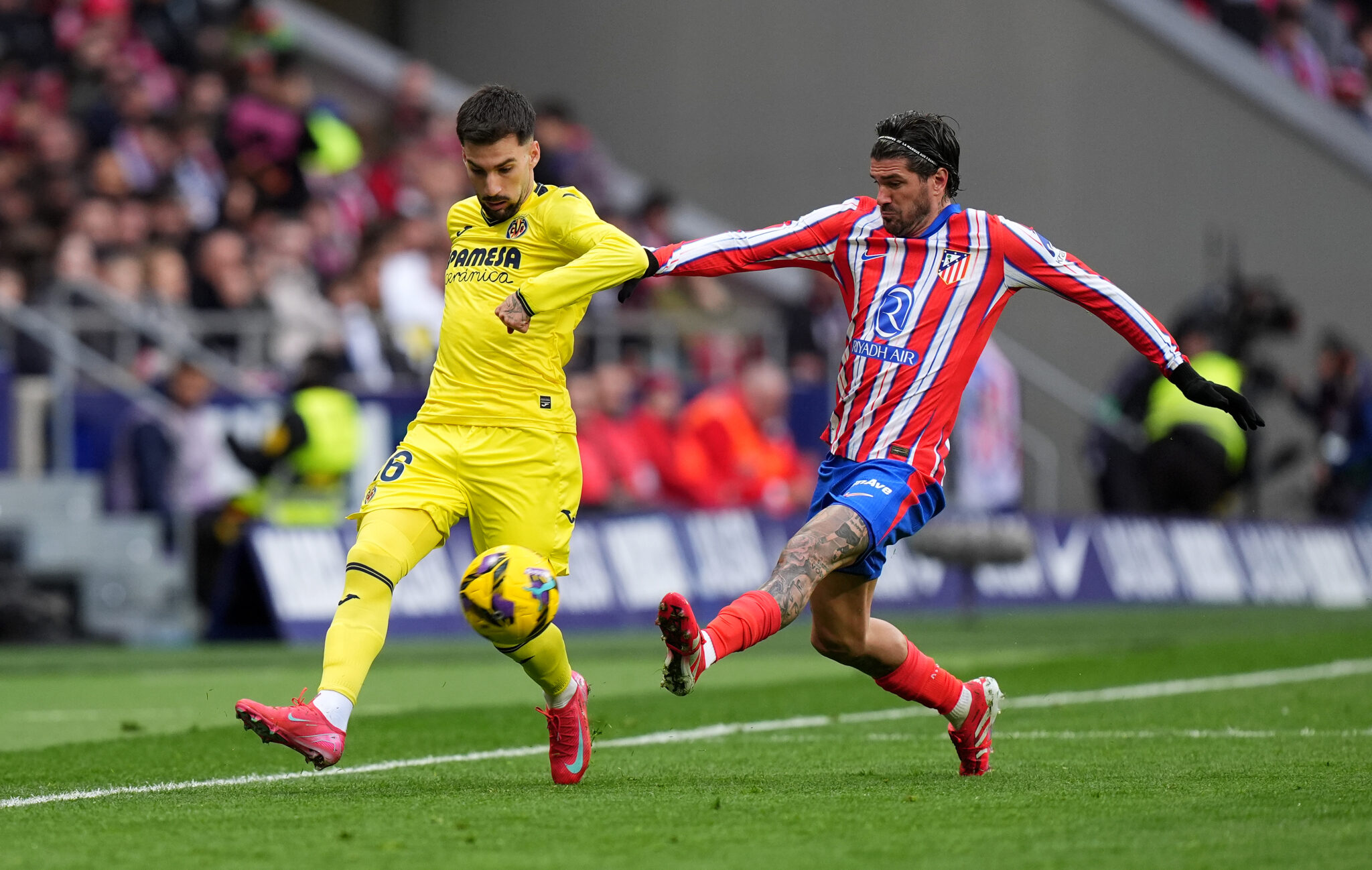 Atlético de Madrid y Villarreal se encuentran en Francia