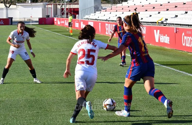Partido Sevilla FC femenino noticias cantera almuena
