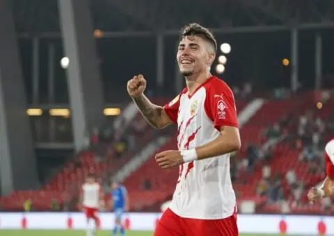 Alejandro Pozo quiere quedarse en la UD Almería