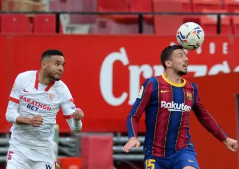 Monchi tantea la vuelta de Clément Lenglet a Nervión