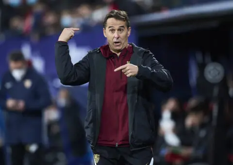 Julen Lopetegui: «Koundé no busca agredirle»