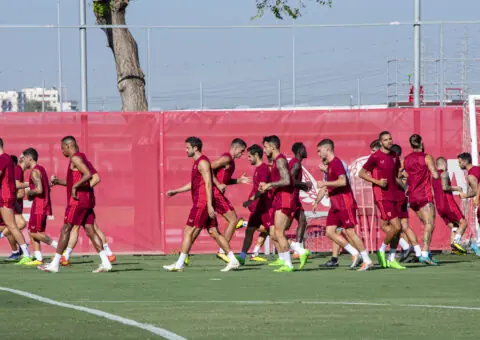 El Sevilla FC, a Valencia sin Lamela ni Delaney