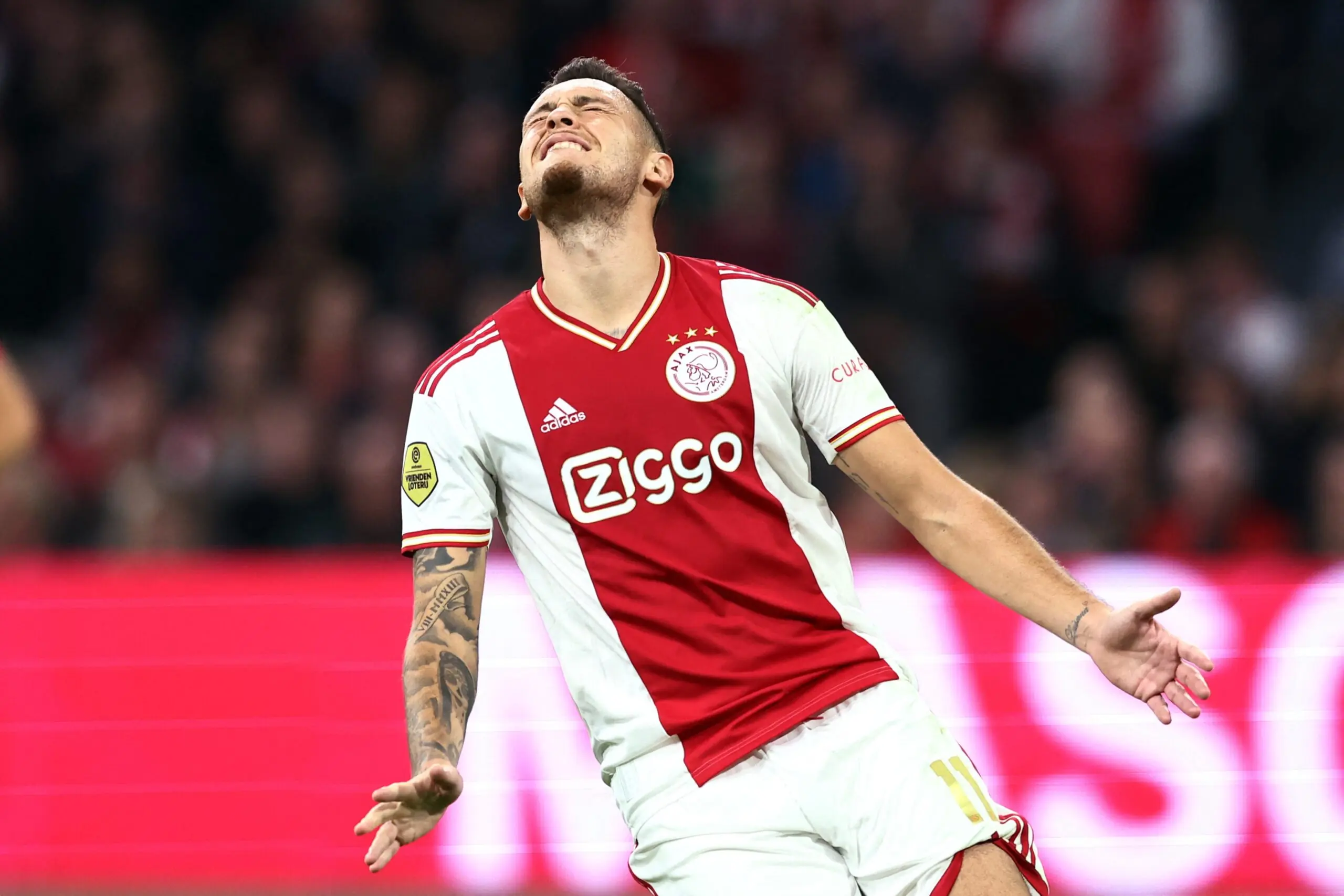 Lucas Ocampos, uno de los jugadores cedidos que podría volver como uno de los próximos fichajes del Sevilla FC| Fuente: GettyImages