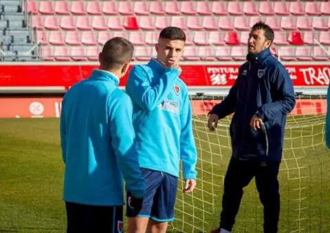 Zarzana ya entrena en Soria a la espera de oficialidad
