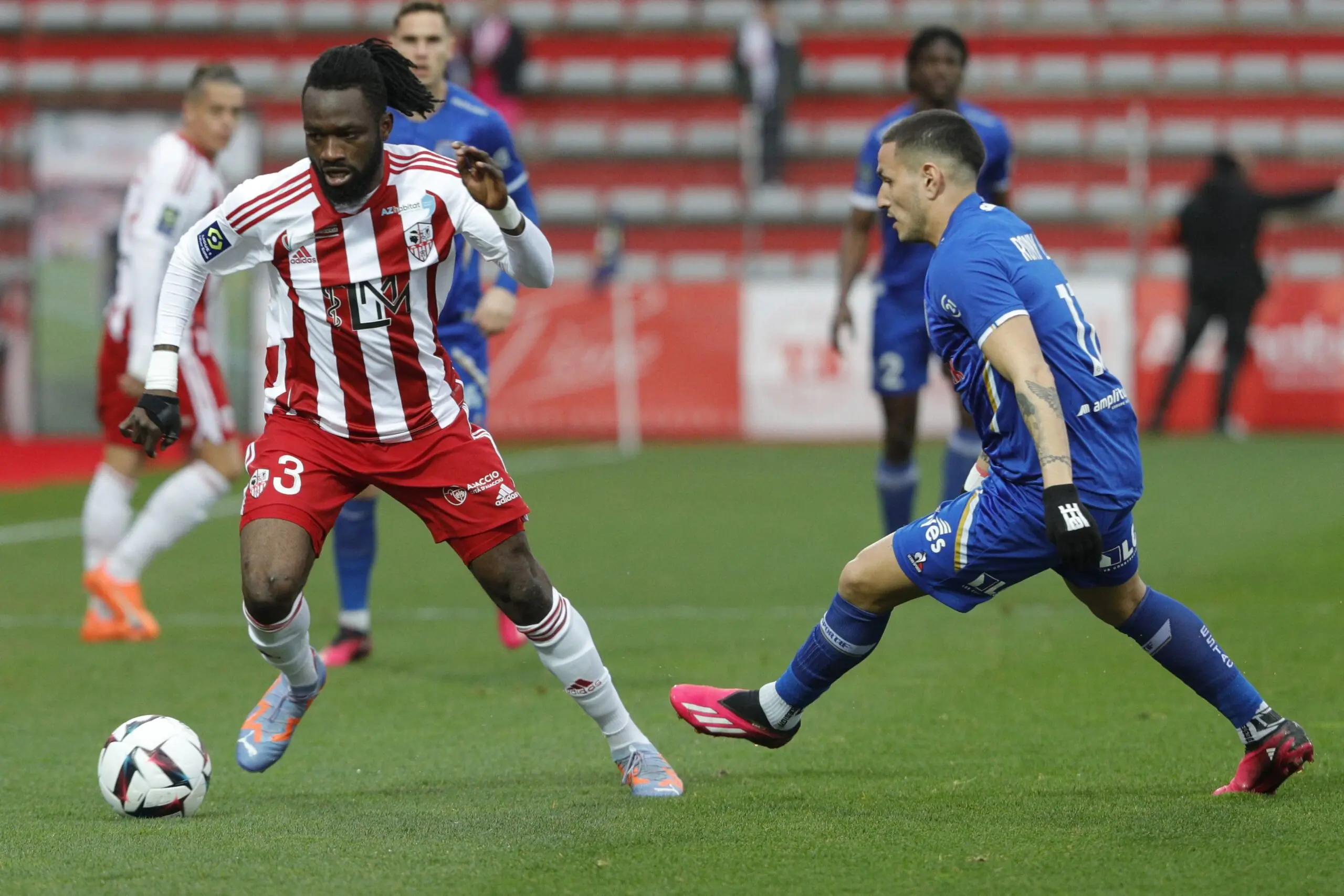Rony Lopes en su último partido con el Troyes | Photo by PASCAL POCHARD-CASABIANCA/AFP via Getty Images