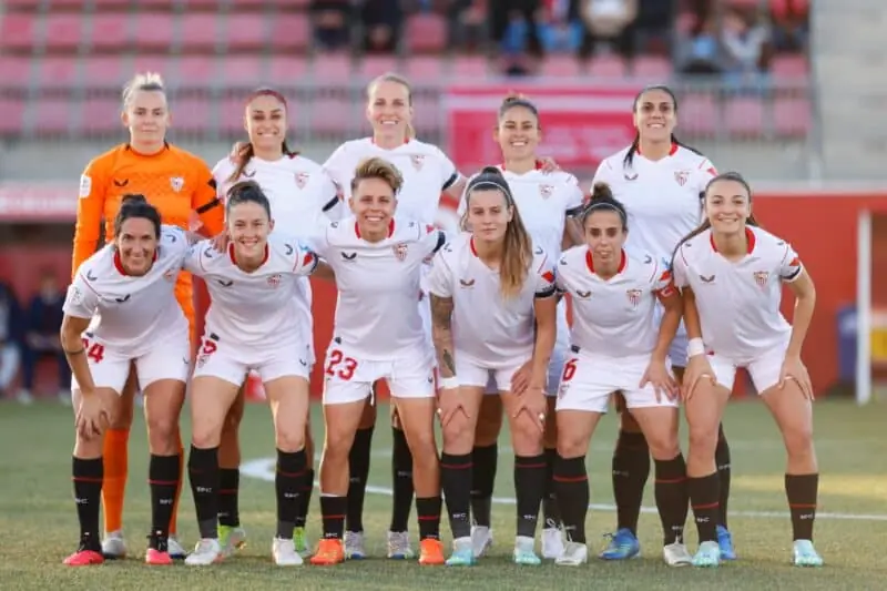 Once del Sevilla FC Femenino en la Liga F