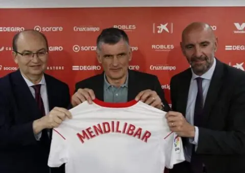 Monchi: «Creemos que Mendilibar es la mejor solución»