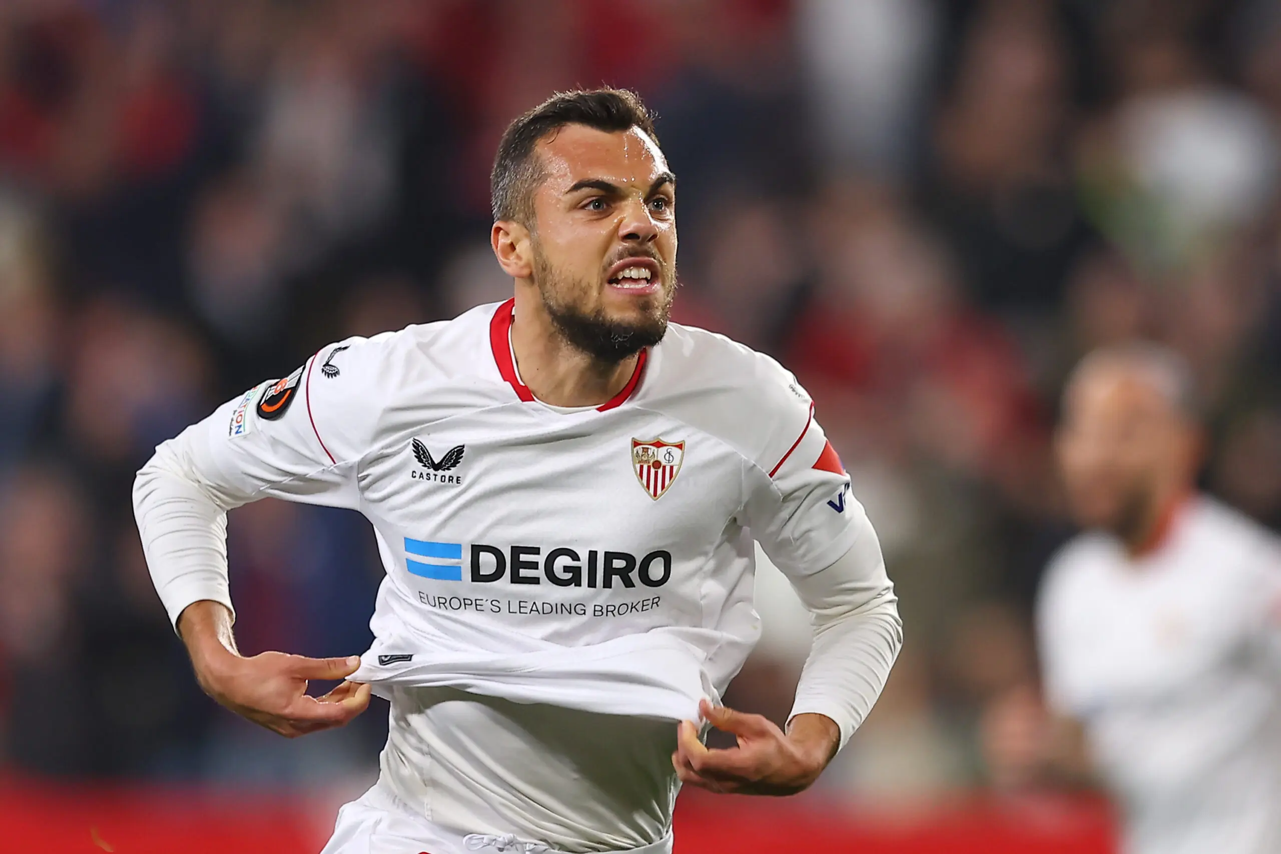 El gol de Joan Jordan se ha convertido en la mejor de las noticias posibles para el Sevilla FC | Imagen: Fran Santiago/Getty Images