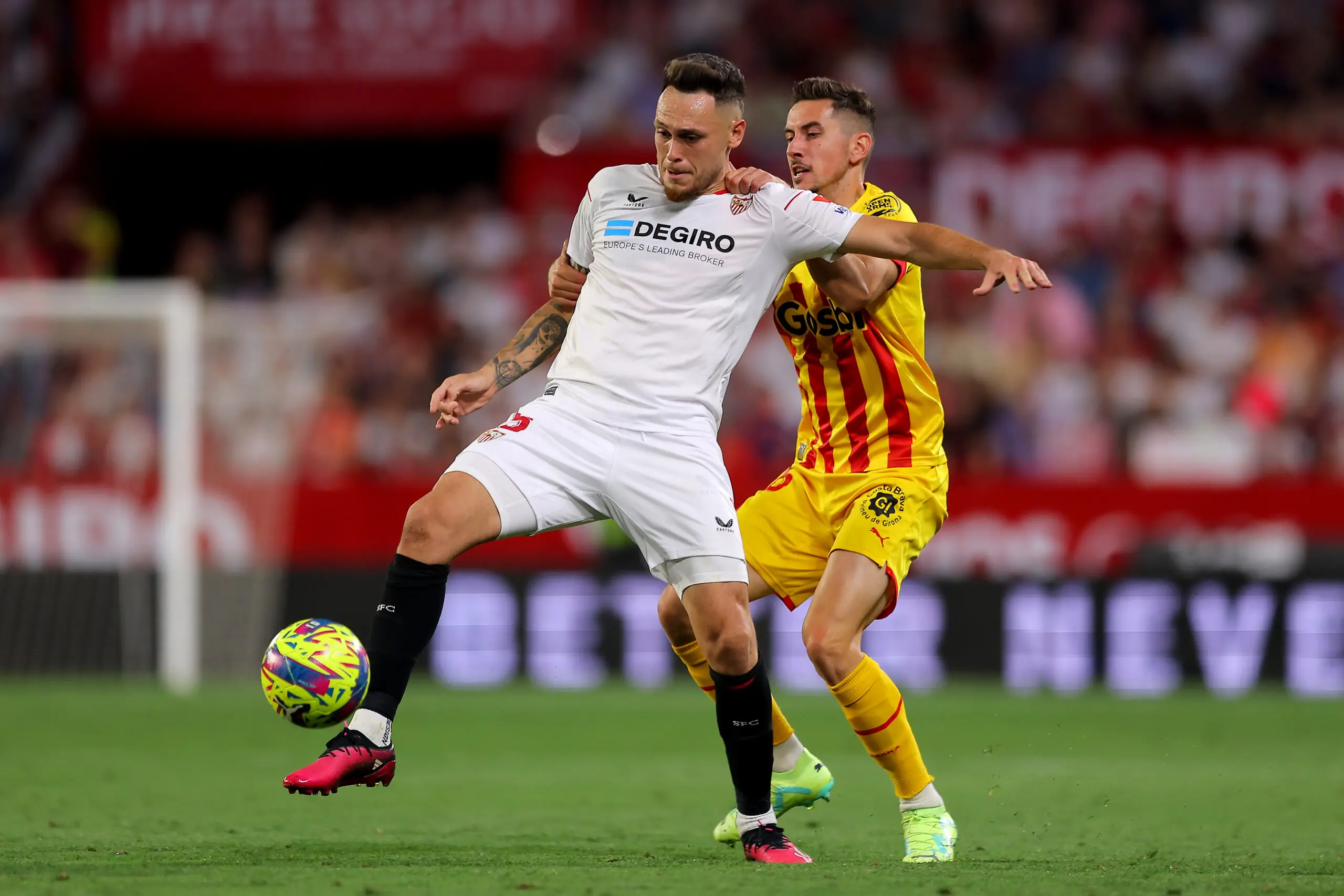 sevilla fc fichajes noticias fútbol club girona fc lucas ocampos