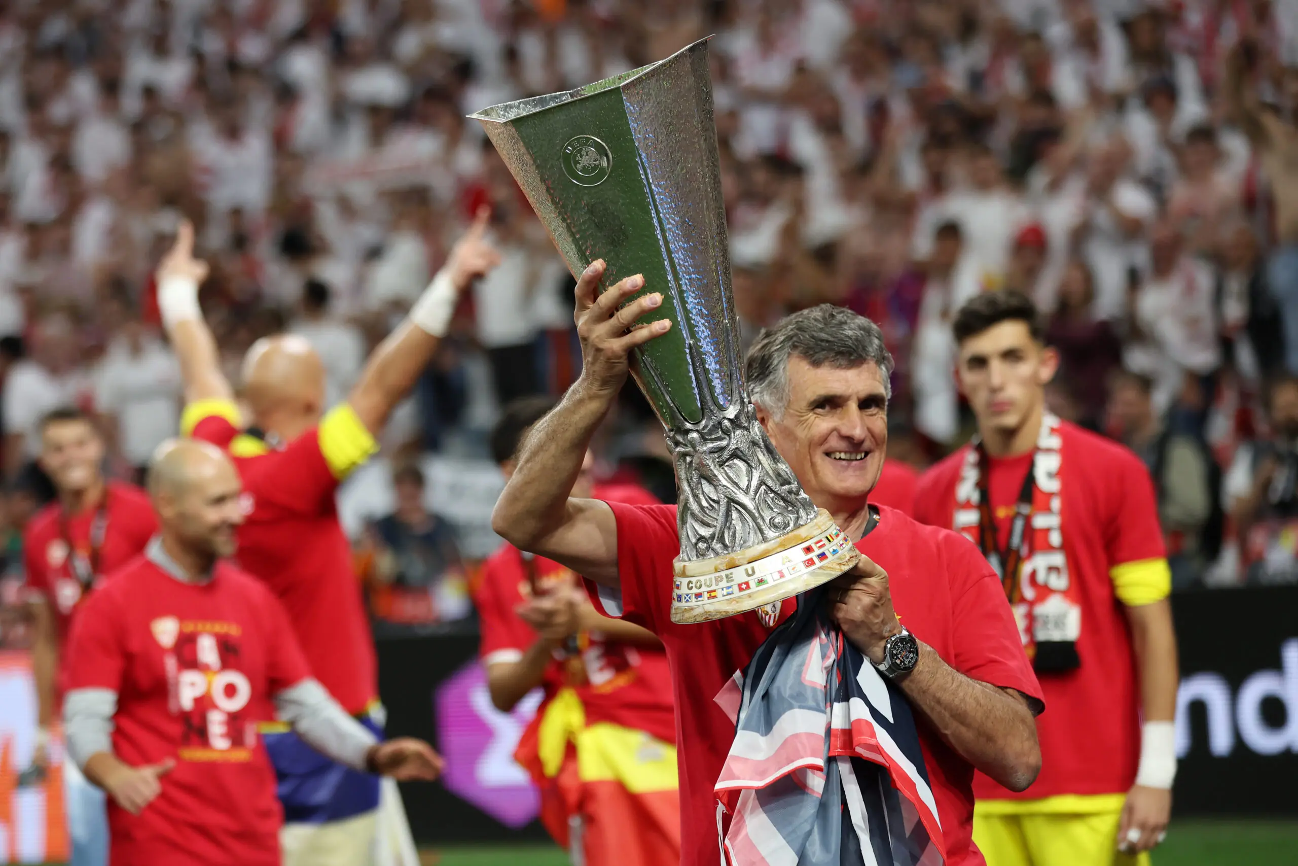 José Luis Mendilibar, tras lograr noticias de grandeza con el Sevilla FC