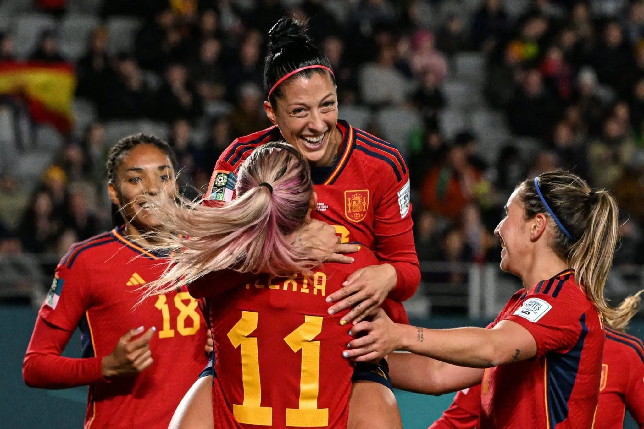 mundial femenino selección española zambia España femenina alexia putellas jenni hermoso