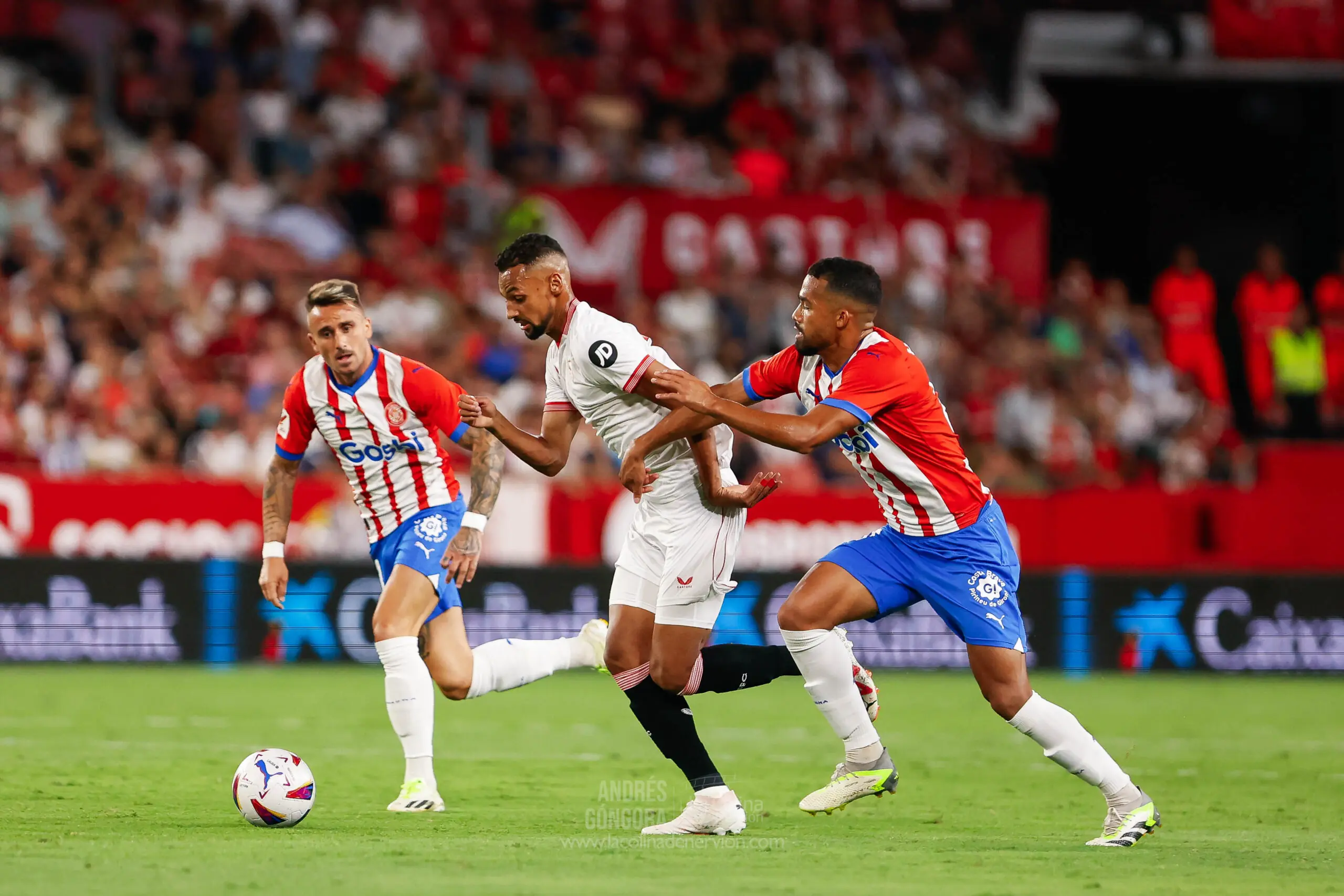 djibril sow girona fc debut sevilla FC