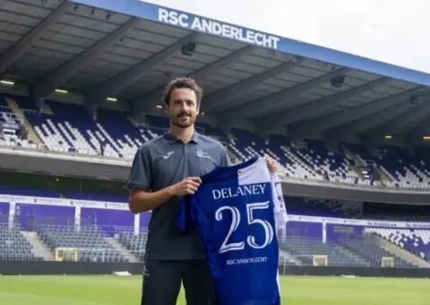 Negociación abierta con el Anderlecht por Delaney