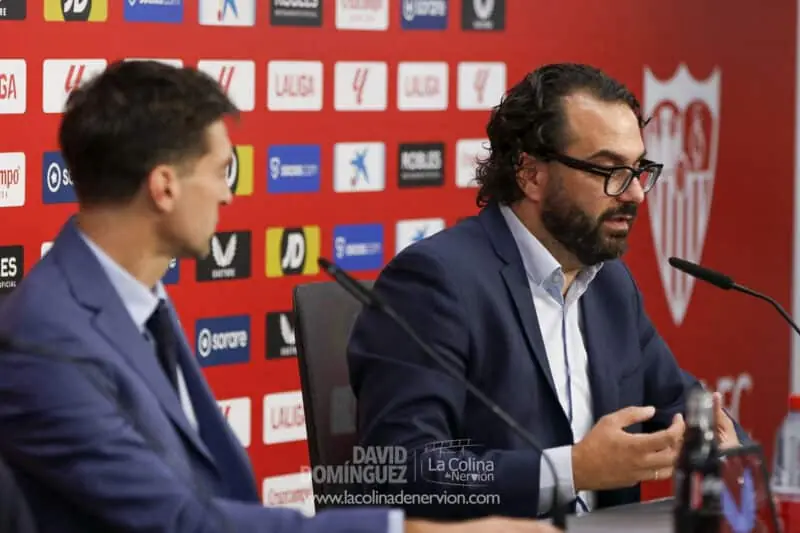 Sevilla FC fichajes, Víctor Orta presentación Diego Alonso