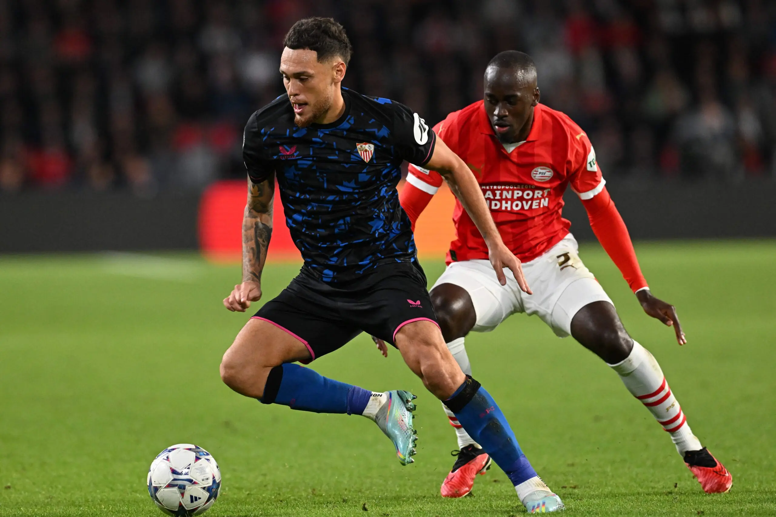 Lucas Ocampos UCL PSV Eindhoven