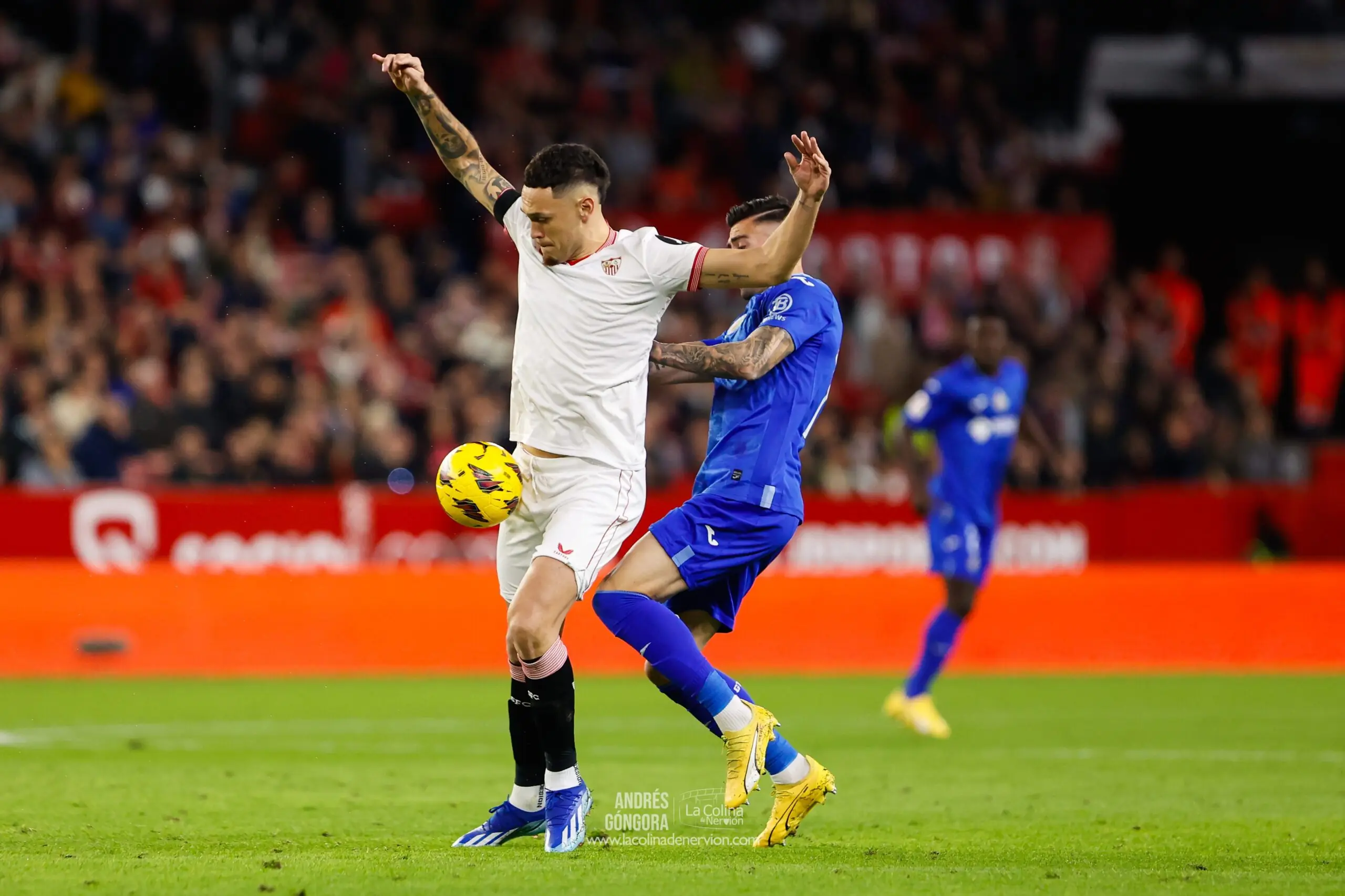 Lucas Ocampos Fútbol en la tele Sevilla FC Getafe CF