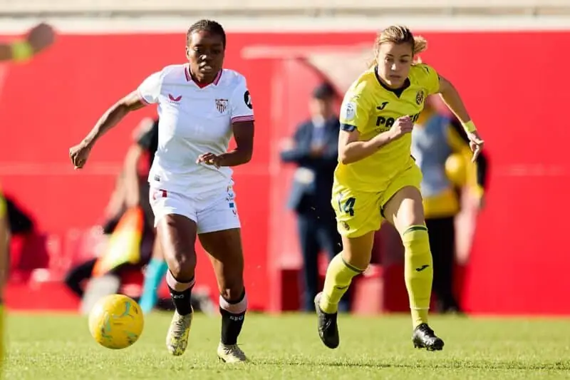 Paine, en el duelo frente al Villarreal CF | Imagen: Sevilla FC