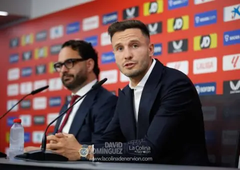 Saúl Ñíguez, tajante con la situación del Sevilla FC