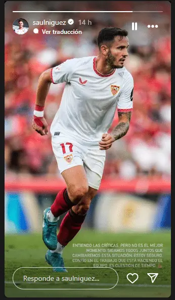 Saúl Ñíguez Sevilla FC Noticias